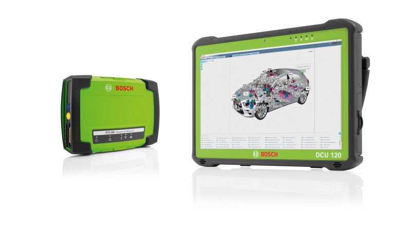 Bosch KTS 590: lo strumento per diagnosi auto wireless